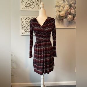 Long Sleeve Dress Knee Length